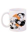 Anime Haikyuu Printed Coffee Mug White/Orange/Black 12ounce
