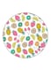 Food Printed Fridge Magnet Multicolour