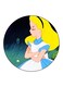 Disney Character Printed Fridge Magnet Multicolour