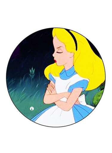 Disney Character Printed Fridge Magnet Multicolour