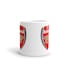 Arsenal Printed Ceramic Mug White/Red/Blue
