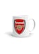 Arsenal Printed Ceramic Mug White/Red/Blue