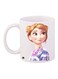 Cartoon Printed Coffee Mug White/Beige/Blue 11ounce