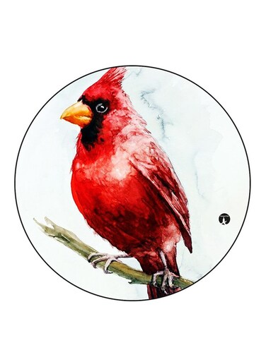 Bird Printed Fridge Magnet Multicolour