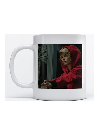Mug La Casa De Papel For Coffee And Tea White