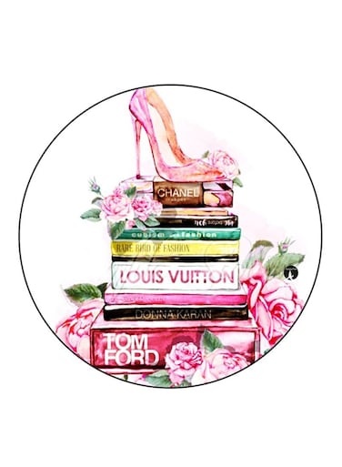 Books Printed Fridge Magnet Multicolour