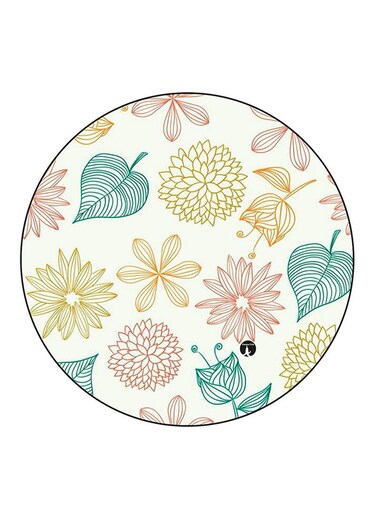 Flowers Printed Fridge Magnet Multicolour