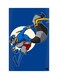 Printed Fridge Magnet Multicolour 8.5x0.4x5.5cm