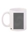 Abstract Printed Coffee Mug White/Black 11ounce
