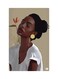 Printed Fridge Magnet Multicolour 8.5x0.4x5.5cm