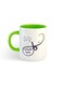 Happy Eid Printed Mug White/Green