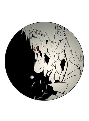 Anime Naruto Printed Fridge Magnet Multicolour