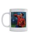 Raul Printed Coffee Mug White/Red/Blue