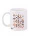 Studio Ghibli Printed Coffee Mug White/Orange/Green