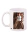 Girl Printed Coffee Mug White/Brown/Black