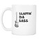 Slappin Da Bass Printed Coffee Mug White/Black