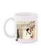 Girl Printed Mug White/Beige/Black Standard Size