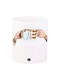 Printed Coffee Mug White/Beige 12ounce