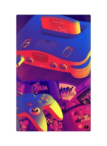 Printed Fridge Magnet Multicolour 8.5x0.4x5.5cm