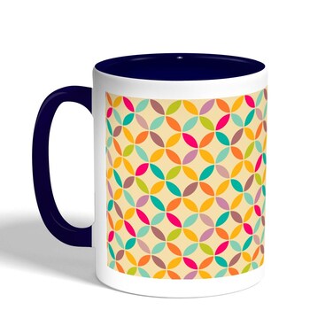 Graphics Printed Coffee Mug, Blue 11 Ounce