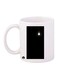 A Lamp Printed Mug White/Black/Brown