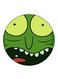 Rick And Morty Printed Fridge Magnet Round Multicolour