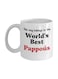 World's Best Pappous Printed Coffee Mug White/Black/Red