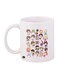 Studio Ghibli Printed Coffee Mug White/Orange/Green