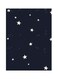 Stars Themed Metallic Plate Black/White 20x15cm