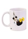 Mickey Mouse Printed Coffee Mug White/Black/Yellow