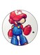 The Video Game Super Mario Printed Fridge Magnet Multicolour