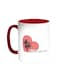 I Love My Mom Printed Coffee Mug Red/White 11ounce