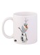 Olaf Printed Mug White/Brown 12ounce
