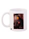Cartoon Printed Coffee Mug White/Grey/Red 11ounce
