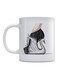 Goose Shoes Printed Mug White/Black