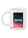 Thrasher Printed Coffee Mug White/Blue/Pink