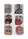 Printed Fridge Magnet Multicolour 8.5x0.4x5.5cm