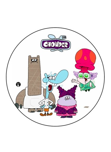 Chowder Printed Fridge Magnet Multicolour