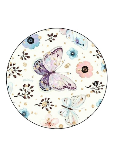Butterflies Printed Fridge Magnet Multicolour
