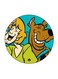 Scooby Doo Printed Fridge Magnet Multicolour