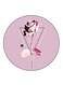 Flower Printed Fridge Magnet Multicolour