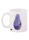 Digimon Printed Mug White/Purple/Red 12ounce