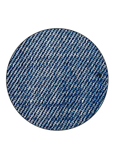 Modern Design Printed Fridge Magnet Blue
