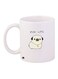Pug Life Printed Coffee Mug White/Brown 11ounce
