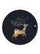 Deer Printed Fridge Magnet Multicolour