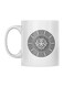 Printed Mug White/Black 350ml