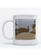 Old Mosque Printed Mug White/Blue/Green