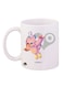 Digimon Printed Mug White/Pink/Yellow 12ounce