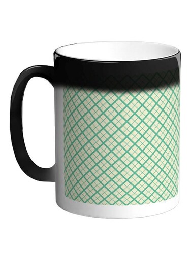 Motifs Printed Colour Changing Coffee Mug Black 11ounce