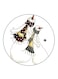 Snowmen Printed Fridge Magnet Multicolour